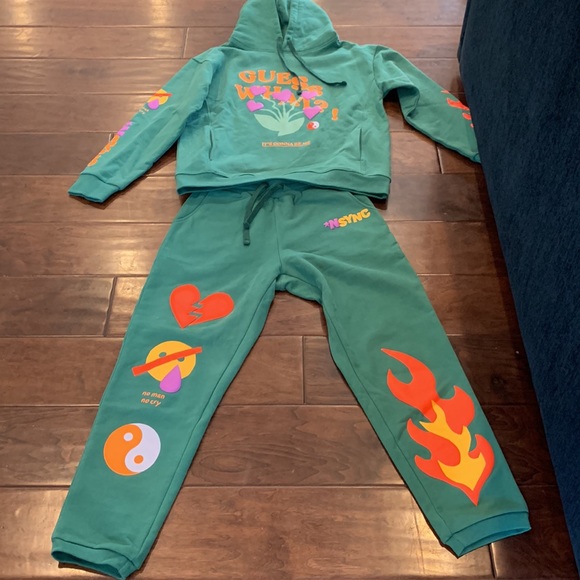 Wow Nsync hoodie and sweat pants L - Picture 7 of 7